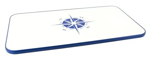 PONTTOR Tischplatte melaminbeschichtet 70 x 40 cm in weiß von PONTTOR