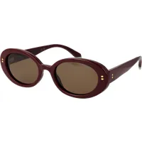 Polaroid Sonnenbrille PLD 6253/S/X LHFSP 52 - Stilvolle Damen-Sonnenbrille in Burgunder mit polarisierten Gläsern. Schützt zuverlässig vor UV-Strahlen und bietet optimalen Tragekomfort in der Sonne.