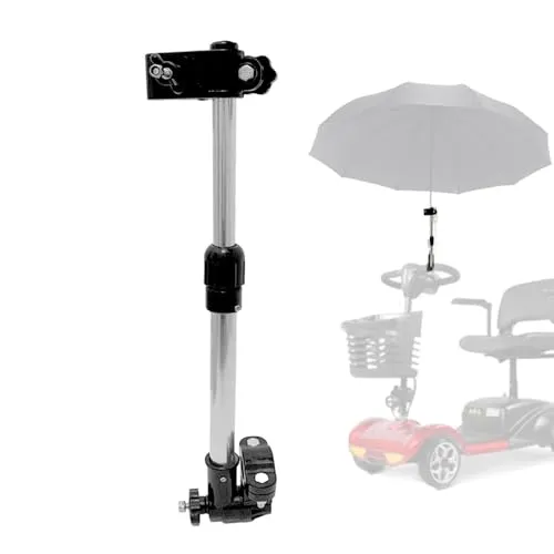 Schirmhalter für Elektromobile und Rollstühle