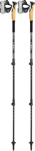 Leki Cross Trail Lite TA Trekkingstöcke - Teleskopische Aluminium-Wanderstöcke für Trailrunning, leicht und ideal für anspruchsvolle Gelände.