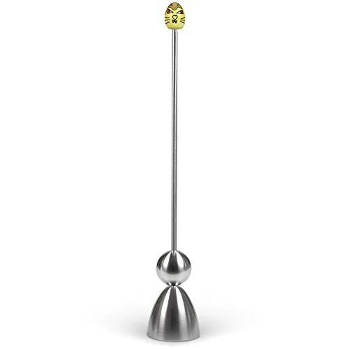 Take2 99004/05 Clack Keramik-Ei, Katze - Küchenhelfer & Kochzubehör - Clack Keramik-Ei mit Katzenmotiv, ideal zum Frühstück und als kreatives Geschenk für Tierliebhaber