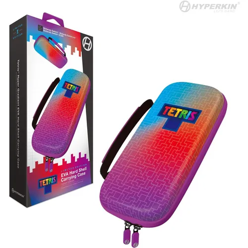 Hyperkin Tetris Eva Hard Shell Carrying Case - Hyper Gradient (Switch, Switch Lite, Switch OLED) (M07541-TEHG)