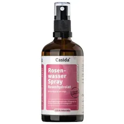 Rosenwasser Spray Rosenhydrolat Bio - Gesichtsreiniger aus Bio-Rosenwasser, beruhigt die Haut und spendet Feuchtigkeit für einen strahlenden Teint.