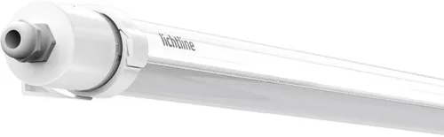 Lichtline LED-Feuchtraumleuchte 4000/5000/6500K - Lampen für Innen- und Außenbereich, energiesparend mit einstellbarer Lichtfarbe und einfacher Montage. Ideal für feuchte Umgebungen, staubdicht und schlagfest.