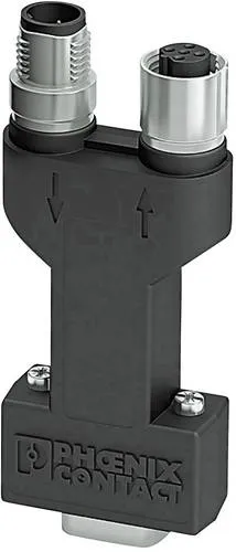 Phoenix Contact 2902326 M12 Adapter für Sensoren - Steckdosen - Hochwertiger Sensor-Aktor-Datensteckverbinder M12 mit 9 Pins, ideal für zuverlässige Verbindungen in der Automatisierungstechnik.