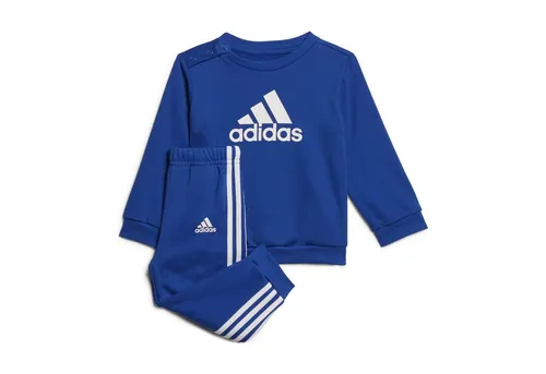 ADIDAS Kinder Sportanzug I BOS Jog FT - Bequem und nachhaltig - Trainingsanzüge aus recycelten Materialien, bestehend aus Sweatshirt und Jogginghose, ideal für kleine Sportler mit elastischem Bund für optimalen Komfort.