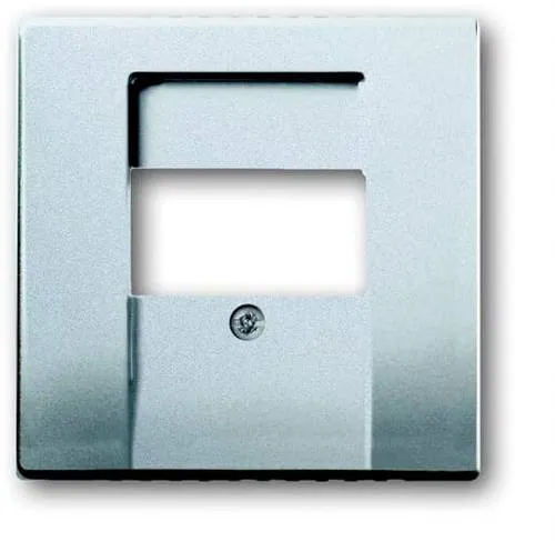 Busch-Jaeger Abdeckung TAE-Steckdose Weißaluminium (RAL 9006), Aluminium 2CKA001710A3659 1St.