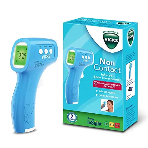 Wick HTD8813WE Kontaktloses Infrarot-Körperthermometer