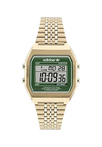 adidas Originals Street Digital Two Damenuhr AOST22071 - Digitaluhr im Vintage-Stil aus Edelstahl, mit Datum, Stoppuhr und Alarm – perfekt für modebewusste Frauen.