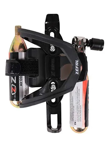 Zéfal Pulse Z2i CO2 Kit Flaschenhalter, Schwarz, Universal