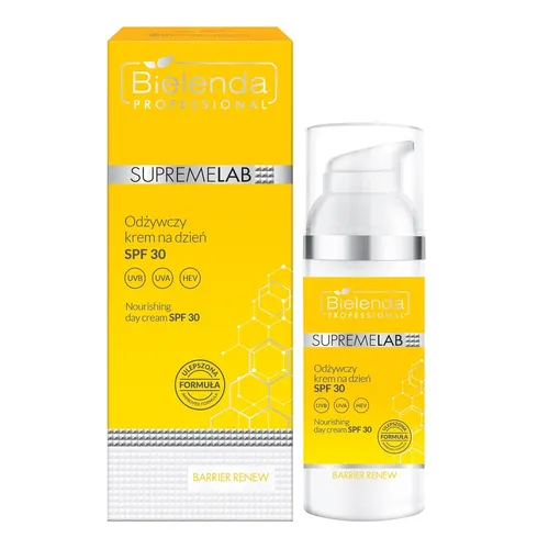 Bielenda SupremeLAB Barrier Renew, Odżywczy krem na dzień SPF 30, 50 ml