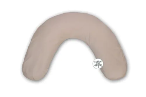 Theraline Reisekissen Nackenkissen inkl. Bamboo-Jersey-Bezug, Cappuccino 030116602