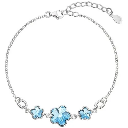 EVOLUTION Armband mit Swarovski-Blauen Kristallen 33112.3 - Elegantes EVOLUTION Armband mit funkelnden Swarovski-Blauen Kristallen. Ideal für besondere Anlässe oder als stilvolles Accessoire im Alltag.
