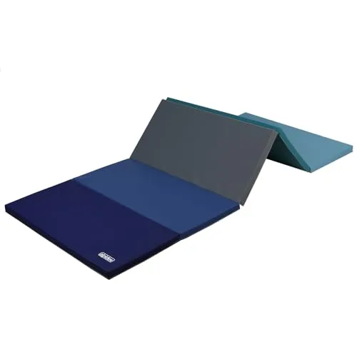 ALPIDEX Klappbare Turnmatte 185 x 78 x 3,2 cm – Sportmatte für Kinder und Erwachsene - Die ALPIDEX Turnmatte ist ideal für Sport und Spiel zu Hause. Sie ist platzsparend klappbar, leicht zu transportieren und bietet durch den hochwertigen Schaumkern optimalen Komfort und Sicherheit beim Training.