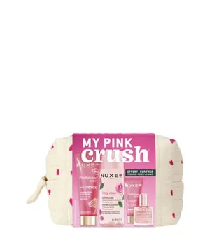 Nuxe Kennenlern-Set My Pink Crush - Arzneimittel: Verwöhnen Sie Ihre Haut mit 100% PINK Kult-Pflegeprodukten, die für strahlenden Teint und seidenweiche Haut sorgen – ideal für jeden Hauttyp!