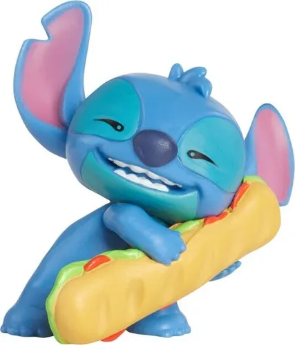 Just Play 46288 Stitch Hobbies Fütter mich Sammelfiguren S3 - Sonstige Spielzeugfiguren – Entdecke die süßen Disney Stitch Minifiguren mit 12 verschiedenen Überraschungssnacks im Kawaii-Stil, perfekt für Sammler und als Partygeschenk!