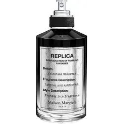Maison Margiela Replica Celestial Whispers Eau de Parfum 100 ml - Unisex Duft, der mit seiner mystischen Komposition aus Weihrauch und metallischen Aldehyden eine Atmosphäre von Schutz und innerer Ruhe schafft.