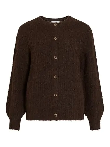 Vilampe O-Neck L/S Knit Cardigan-Noos