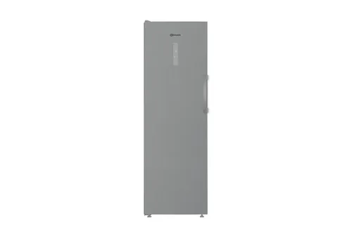 BAUKNECHT Gefrierschrank GKN I18660C, 286 l, silber - Geräumiger freistehender Gefrierschrank mit 286 l Volumen, schneller Gefrierfunktion und LED-Innenbeleuchtung. Ideal für die einfache Lagerung Ihrer Lebensmittel.