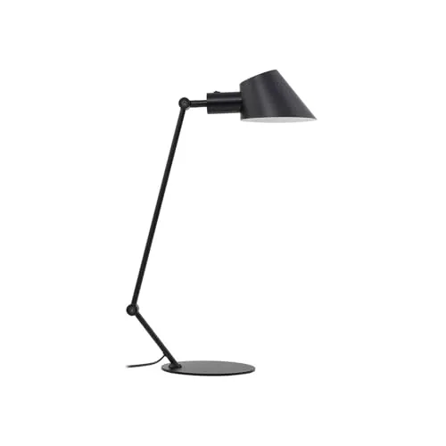 Corali Tischleuchte Schwarz - Elegante Lichtquelle für Ihr Zuhause - Tischleuchten aus robustem Metall, ideal für Wohnzimmer oder Büro. Verleiht jedem Raum einen modernen Touch und sorgt für gemütliches Licht zum Lesen oder Arbeiten.