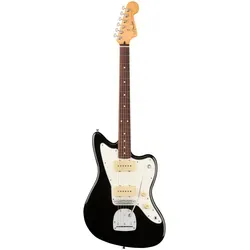 Fender Player II Jazzmaster R B-Stock - B-Stock E-Gitarre; Fender Player II Jazzmaster in Schwarz mit Alnico 5 Tonabnehmern für erstklassigen Klang; ideal für kreative Musiker, die Vielseitigkeit suchen.