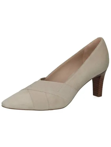 Peter Kaiser Pumps 72443 343 in Taupe für Damen, Größe 36 - Entdecken Sie stilvolle Eleganz mit diesen Pumps aus hochwertigem Leder und weichem Textil. Ideal für den Alltag, bieten sie optimalen Tragekomfort und passen sich perfekt Ihrer Fußform an.