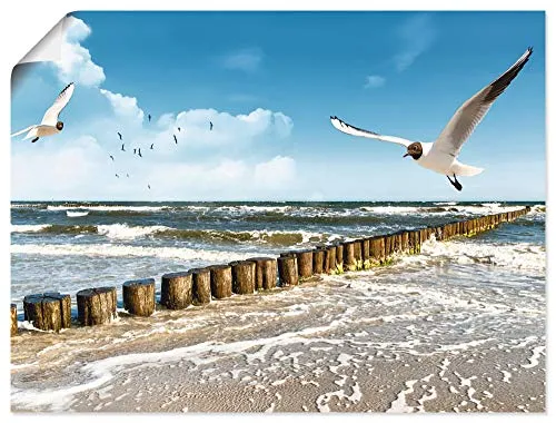 Poster & Bildende Kunst Blau von ARTland