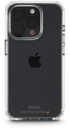 Hama Extreme Protect Cover für Apple iPhone 15 Pro - Robuste und transparente Handyhülle für Apple iPhone 15 Pro, bietet optimalen Schutz und bewahrt das elegante Design des Smartphones.