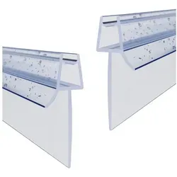 WITEN&NOCK Duschdichtung 5-6mm 2x Ersatzdichtung mit extra verlängerter Lippe für Duschkabine, L: 70 cm, (2-St) 70 cm