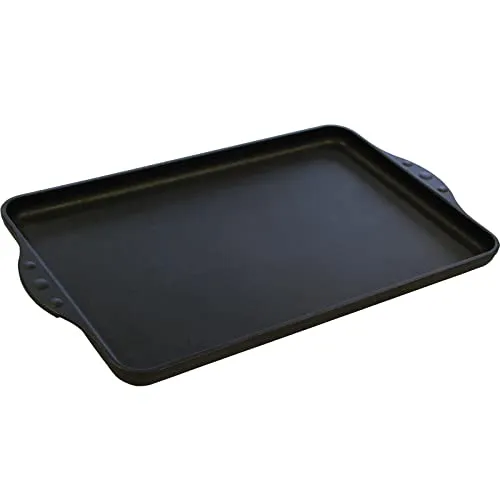 Eurolux Aluguss Teppanyaki Grillplatte 43 x 28 cm