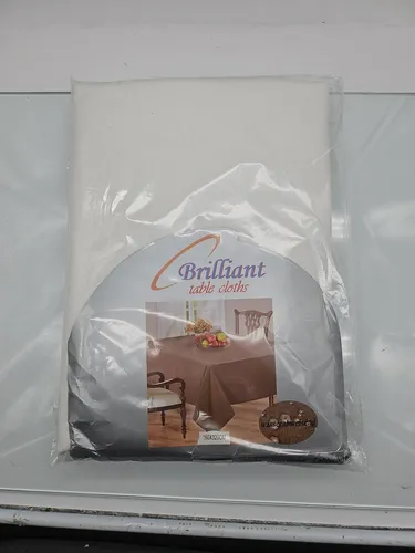 Brilliant Tischdecke - Leinen Optik, Eckig 160x320cm - Tischdecken in Leinen Optik, wasserabweisend und pflegeleicht, ideal für stilvolle Anlässe oder den täglichen Gebrauch.