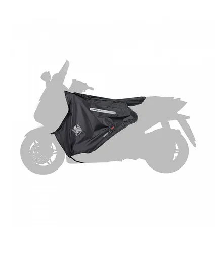 Beinschutz Tucano Urbano TERMOSCUD® schwarz für Piaggio Vespa Primavera / Sprint - Sitzverkleidungen, schützt vor Kälte und Wind, ideal für komfortables Fahren bei jedem Wetter.