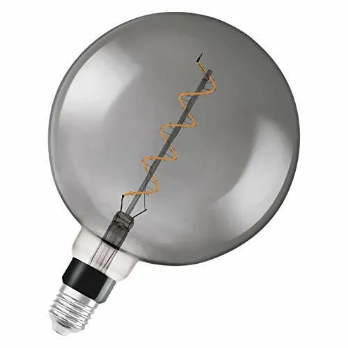 OSRAM LED Vintage Big Globe 5W=12W E27 Warmweiß Rauchglas EEK:G (Spektrum A - G)