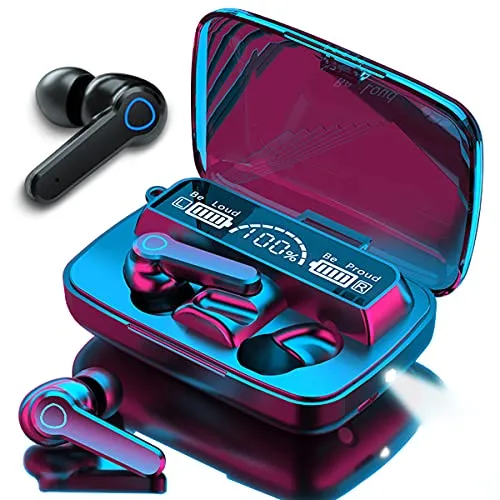 Kopfhörer Bluetooth kompatibel mit Xiaomi 15 14 14T 13T 12T 11T / Pro In-Ear Ohrhörer Wireless Headset Kabellos Touch Control LED Anzeige