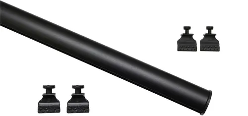 Gardinen- & Vorhangstangen Schwarz von GARDINIA