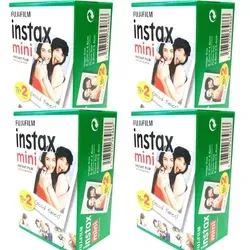 1A PHOTO PORST Fujifilm Instax Mini Film (je 20 Aufnahmen) 352 g 4 x