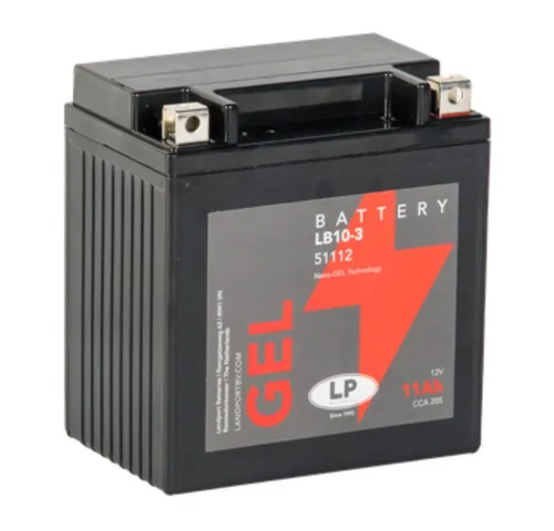 Akkuman.de 12V 11Ah Motorrad Startbatterie MG LB10-3