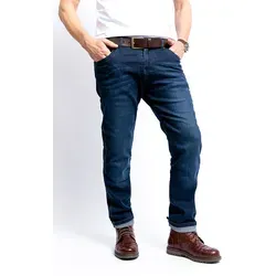 John Doe Motorradhose Ironhead Mechanix XTM Jeans - Wasserabweisende Motorradhose aus 97% Baumwolle, ideal für sportliche Fahrer. Schützt mit XTM-Schutzfaser und bietet optimalen Tragekomfort.