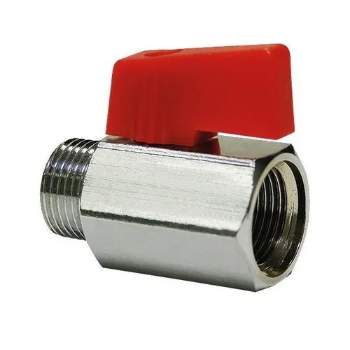 Teguma Mini-Kugelhahn Typ 126 3/8 Zoll BSPP-Gewinde/G-Gewinde Druckluft