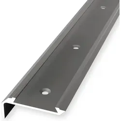 Küberit Treppenkantenprofil 19 x 42 x 2500 mm Aluminium - Robustes Treppenkantenprofil aus hochwertigem Aluminium für sicheren Schutz und elegantes Design. Ideal für langlebige Treppenstufen und einfache Montage – inklusive aller erforderlichen Schrauben und Dübel.