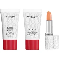 Elizabeth Arden Eight Hour Cream Geschenkset - Lippenpflege für Damen, 3-teiliges Set mit vielseitiger Hautpflege für alle Hauttypen, ideal für die tägliche Anwendung.