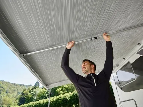 Thule Tension Rafter Spannstange Universal G2 für Omnistor 6200 + 6300 200 cm - Caravan-Zubehör für optimale Markisen-Spannung und erhöhte Windbeständigkeit. Eloxiertes Aluminium und schlagfester Kunststoff sorgen für Langlebigkeit und einfachen Einbau.
