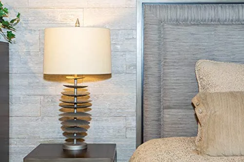 mywoodwall moderne 3D Wandverkleidung aus Holz in der Farbe Grau (Driftwood), selbstklebend und ideal für Wohnzimmer, Schlafzimmer und Garderobe