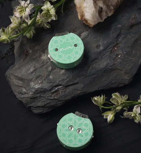 KnitPro Die Mindful Kollektion Blaugrün Reihe Zähler