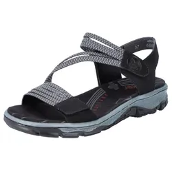 Rieker Trekkingsandalen 68871-00 schwarz Damen von Rieker