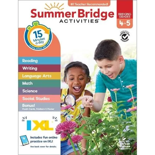 Summer Bridge Activities, Grades 4