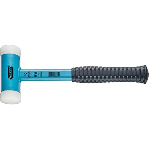 Hazet 1953N-40 Plastikhammer 810g - Hämmer: Rückschlagfreier Plastikhammer mit auswechselbaren Polyurethan-Köpfen, ideal für materialschonendes Arbeiten. Made in Germany, hohe Abriebfestigkeit und lange Standzeiten.