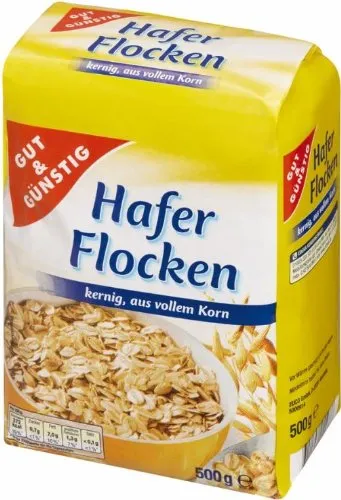 Gut & Günstig Haferflocken kernig 500g