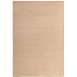 Steffensmeier Kurzflorteppich Cambridge Young – Beige, 80x150 cm - Teppich für Wohnzimmer und Jugendzimmer, ideal für Allergiker dank antistatischer Kunstfaser. Pflegeleicht und strapazierfähig – für ein frisches Wohnambiente!
