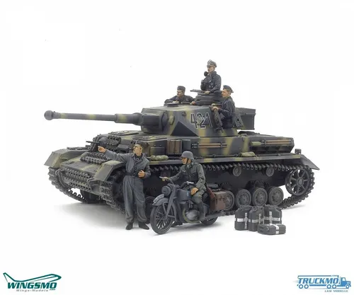 1:35 Dt. PzKpfw.IV Ausf.G mit Krad Ost F von Tamiya